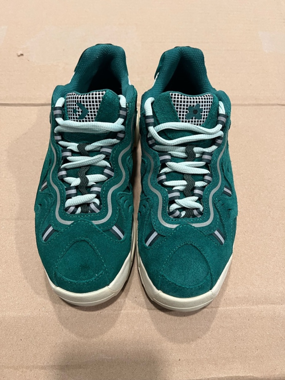 Converse x GOLF le FLEUR Gianno sneakers green/teal women’s size 8